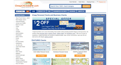 Desktop Screenshot of cheapcheckstore.com